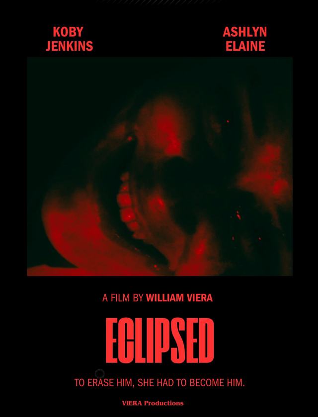 ECLIPSED feature poster - psychological horror and dark sci-fi score by Zazie Kanwar-Torge