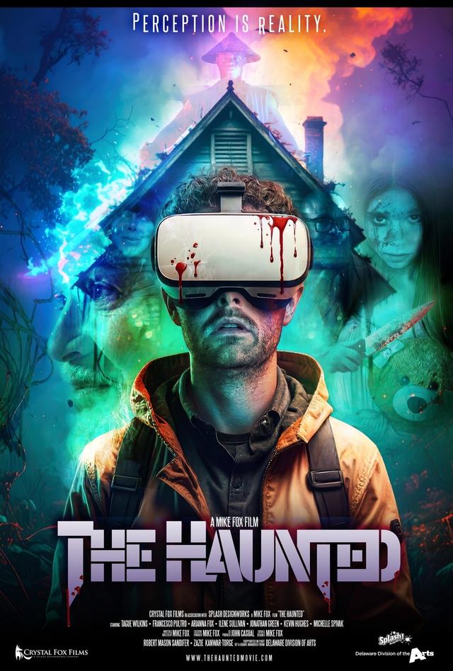 THE HAUNTED teaser poster - supernatural horror score by Zazie Kanwar-Torge