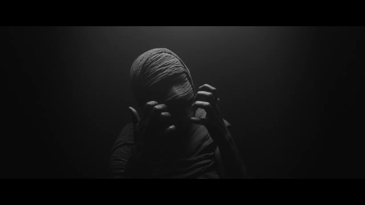 Film still from Whispers In The Dark - horror short scored by Zazie Kanwar-Torge
