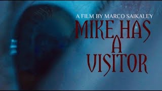 Film still from Mike Has A Visitor - sleep paralysis horror short scored by Zazie Kanwar-Torge